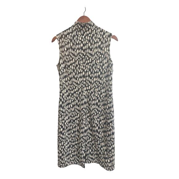 St. John Evening by Marie Gray Sparkle Black and Gold Knit Dress Size 4 Stretchy - Picture 8 of 10